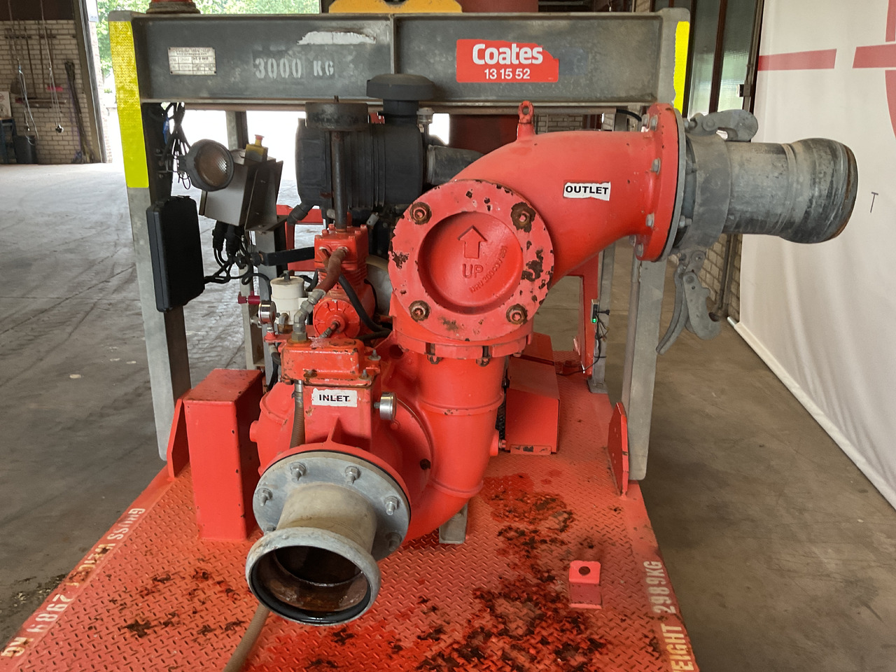 Water pump Sykes CP220i water pump, very complete. Perkins powered water pump.: picture 12