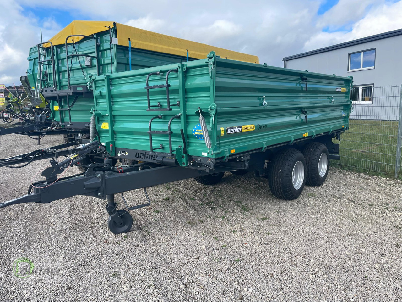 Oehler OL TDK 80 - Farm tipping trailer/ Dumper: picture 1 Oehler OL TDK 80 - Farm tipping trailer/ Dumper: picture 1