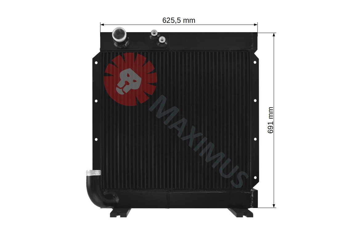 ATLAS 1529 - Radiator for Excavator: picture 3 ATLAS 1529 - Radiator for Excavator: picture 3