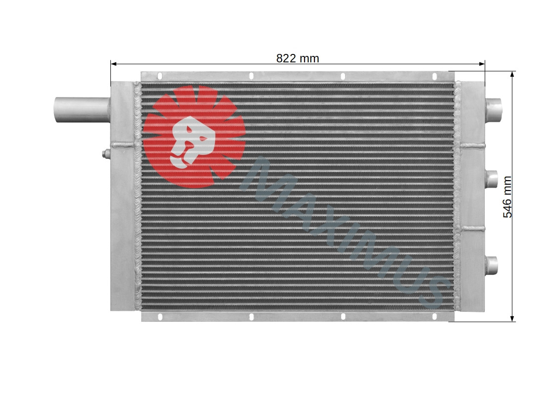 ATLAS COPCO EKOAIR D50 - Radiator for Air compressor: picture 2 ATLAS COPCO EKOAIR D50 - Radiator for Air compressor: picture 2