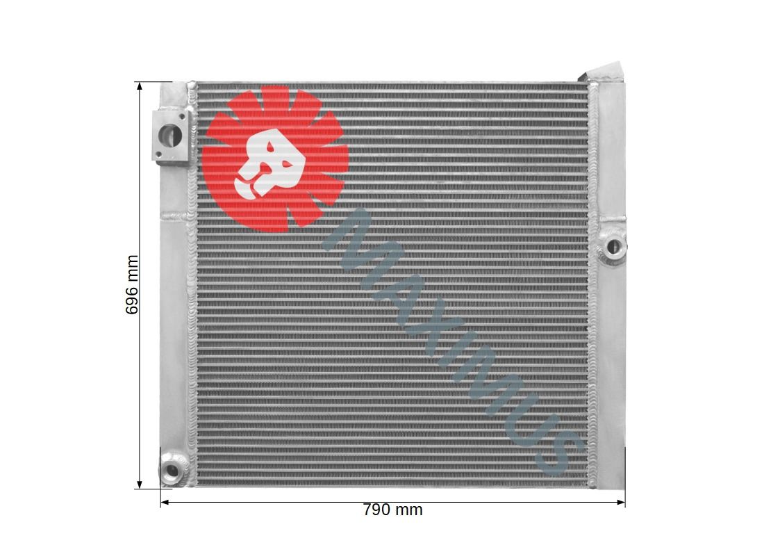 ATLAS COPCO GA55 - Radiator for Air compressor: picture 3 ATLAS COPCO GA55 - Radiator for Air compressor: picture 3
