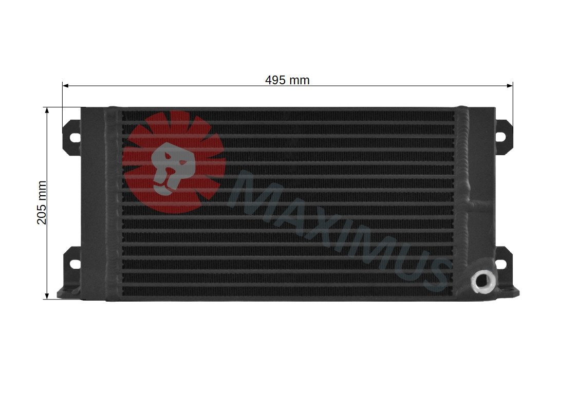CLAAS ATOS 240-220 350-330 340-310 - Oil cooler for Farm tractor: picture 3 CLAAS ATOS 240-220 350-330 340-310 - Oil cooler for Farm tractor: picture 3