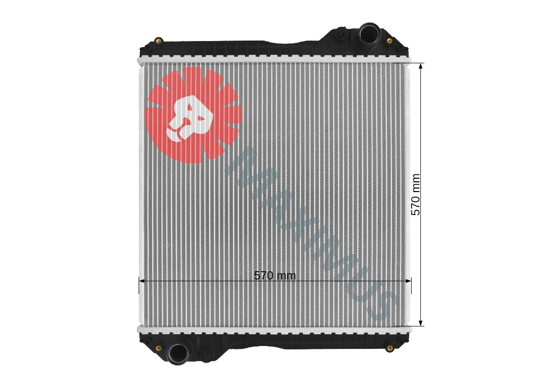 JCB JCB 535-95, 530, 532, 533-105, 540-170 - Radiator for Telescopic wheel loader: picture 3 JCB JCB 535-95, 530, 532, 533-105, 540-170 - Radiator for Telescopic wheel loader: picture 3