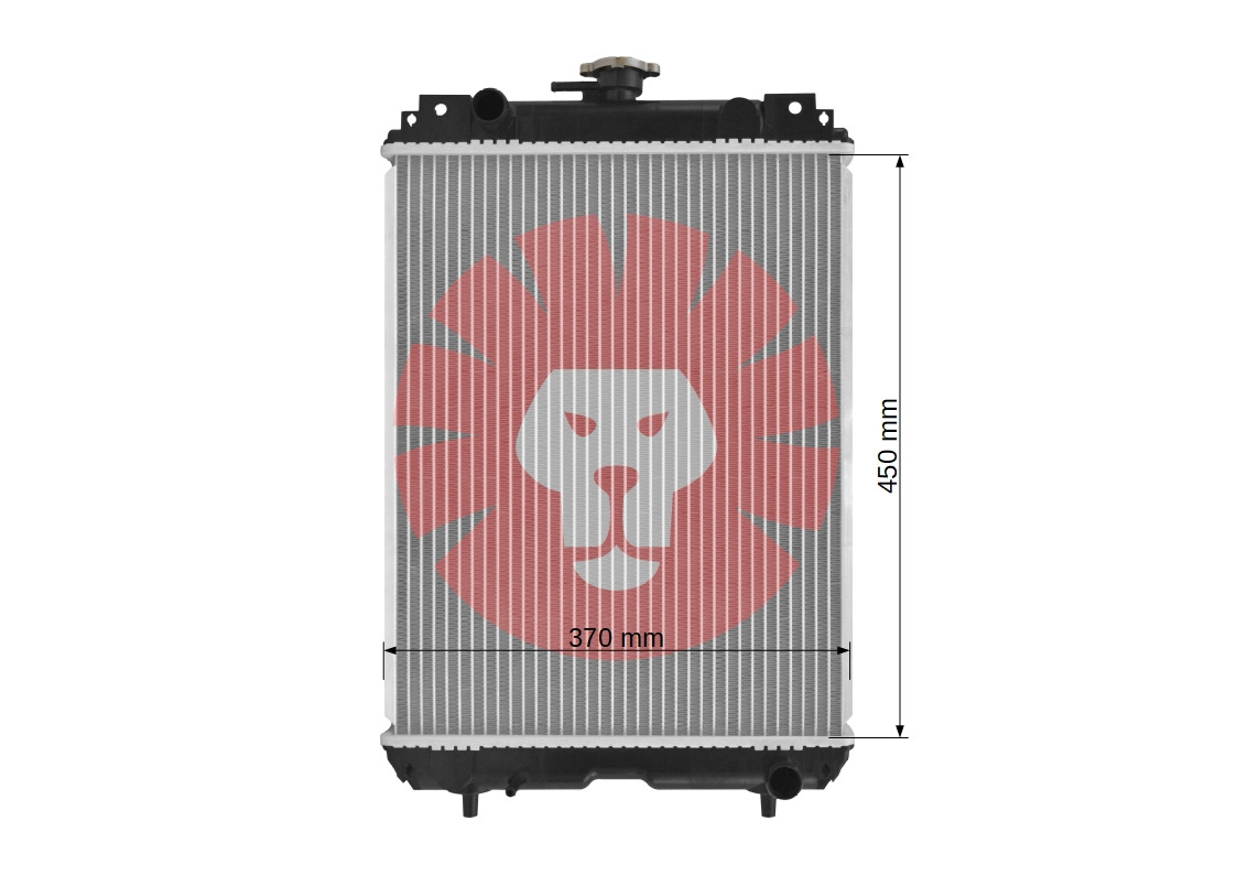 KOMATSU PC35 , PC27 , PC30 , PC18 , PC14 , - Radiator for Mini excavator: picture 3 KOMATSU PC35 , PC27 , PC30 , PC18 , PC14 , - Radiator for Mini excavator: picture 3