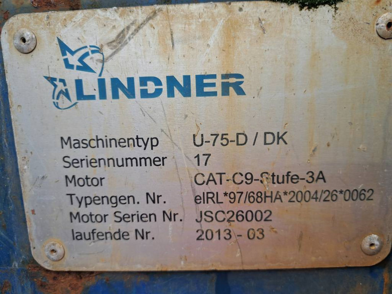 Mobile crusher LINDNER Urraco 75 D: picture 12 Mobile crusher LINDNER Urraco 75 D: picture 12