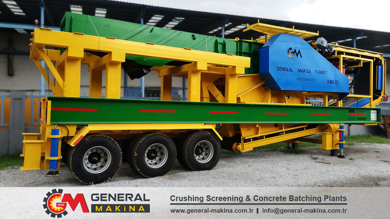 Jaw crusher GENERAL MAKİNA Semi Mobile Crushing Plant: picture 9 Jaw crusher GENERAL MAKİNA Semi Mobile Crushing Plant: picture 9