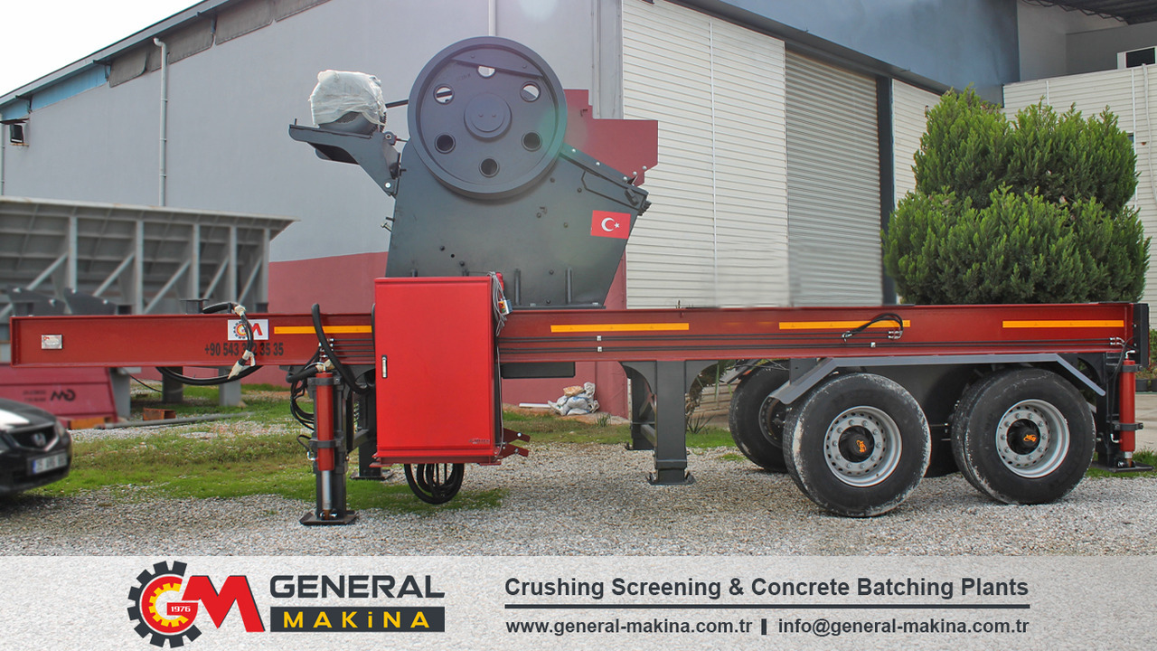 Jaw crusher GENERAL MAKİNA Semi Mobile Crushing Plant: picture 6 Jaw crusher GENERAL MAKİNA Semi Mobile Crushing Plant: picture 6