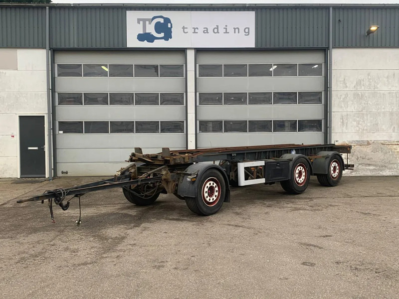 GS Meppel 27 ton / dubbele banen. - Container transporter/ Swap body trailer: picture 1 GS Meppel 27 ton / dubbele banen. - Container transporter/ Swap body trailer: picture 1