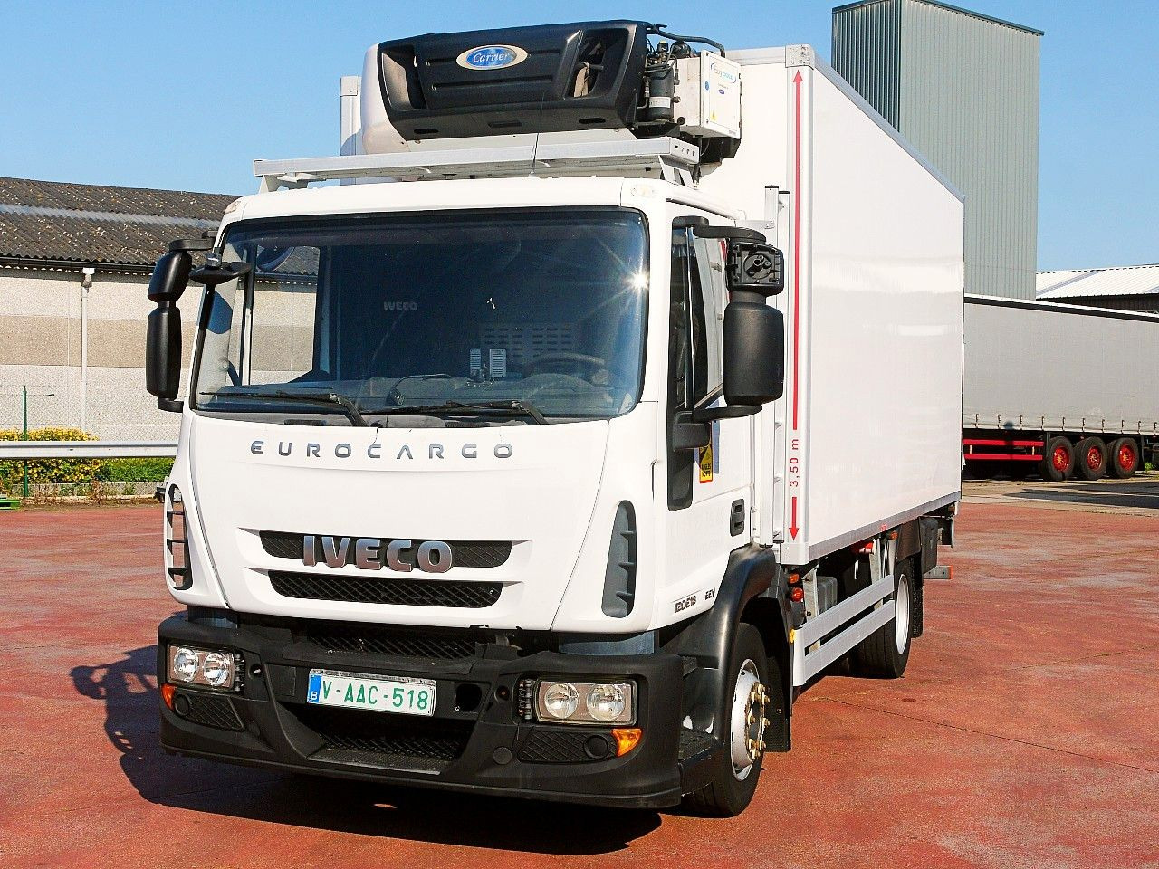 Iveco 120E18 EUROCARGO KUHLKOFFER CARRIER SUPRA 550 - Refrigerator truck: picture 5 Iveco 120E18 EUROCARGO KUHLKOFFER CARRIER SUPRA 550 - Refrigerator truck: picture 5