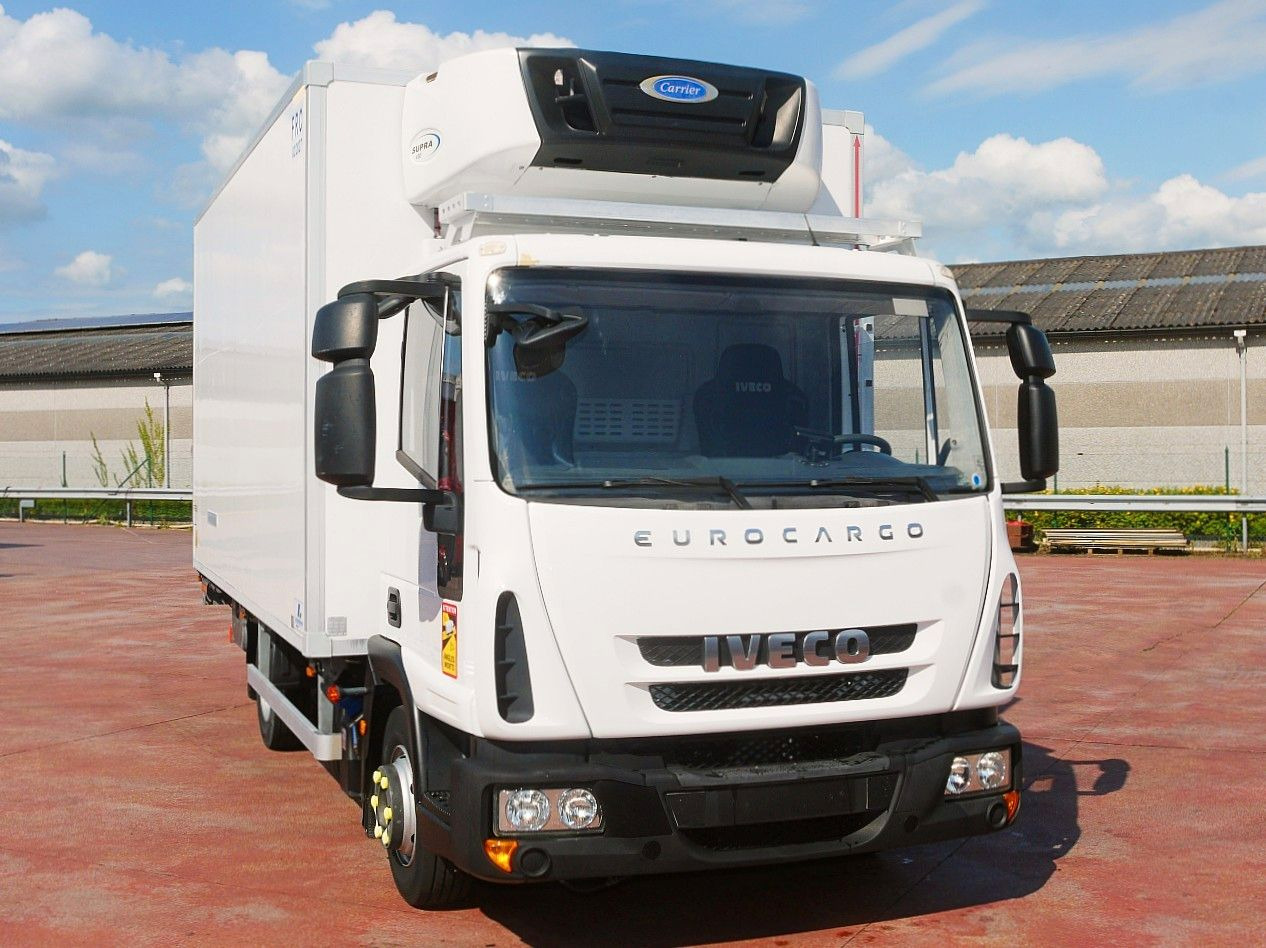 Iveco 90E19 EUROCARGO KUHLKOFFER CARRIER SUPRA 450 €6 - Refrigerator truck: picture 1 Iveco 90E19 EUROCARGO KUHLKOFFER CARRIER SUPRA 450 €6 - Refrigerator truck: picture 1