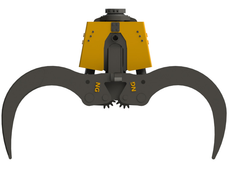 KOMATSU LOG GRAPPLE / TIMBER GRAPPLE - Grapple for Excavator: picture 4 KOMATSU LOG GRAPPLE / TIMBER GRAPPLE - Grapple for Excavator: picture 4