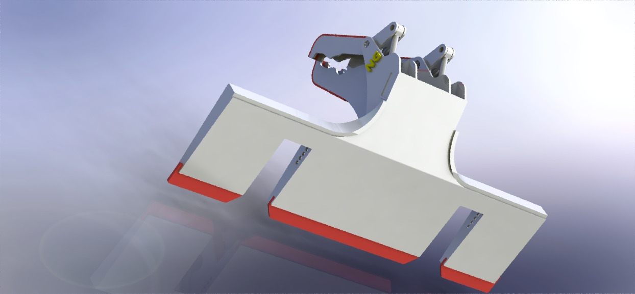 Grapple for Excavator SLEEPER CHANGER - NG ATTACHMENTS: picture 16 Grapple for Excavator SLEEPER CHANGER - NG ATTACHMENTS: picture 16