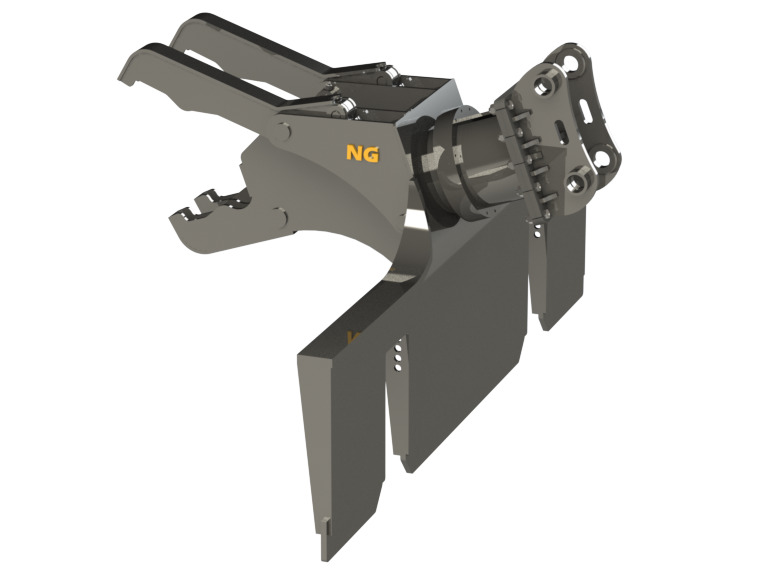 Grapple for Excavator SLEEPER CHANGER - NG ATTACHMENTS: picture 8 Grapple for Excavator SLEEPER CHANGER - NG ATTACHMENTS: picture 8