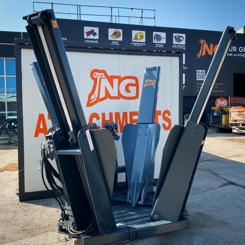 Tree Spade Attachment - stock - Clamp for Wheel loader: picture 1 Tree Spade Attachment - stock - Clamp for Wheel loader: picture 1