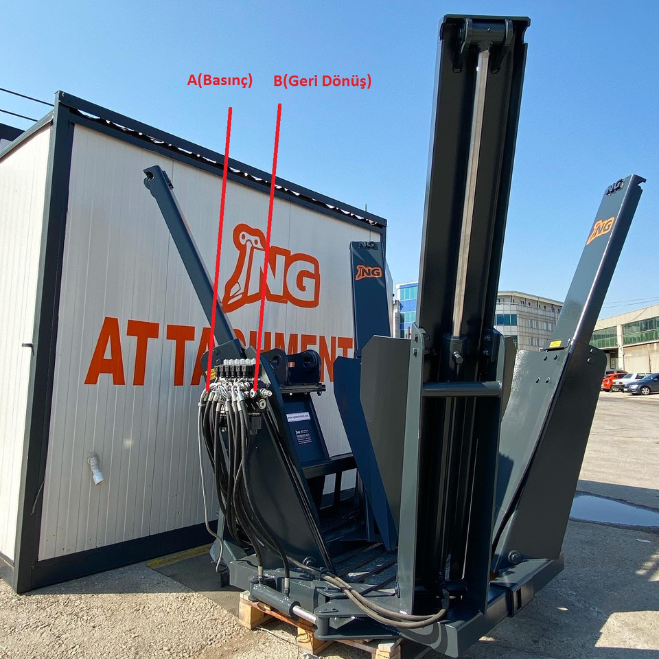 Tree Spade Attachment - stock - Clamp for Wheel loader: picture 5 Tree Spade Attachment - stock - Clamp for Wheel loader: picture 5