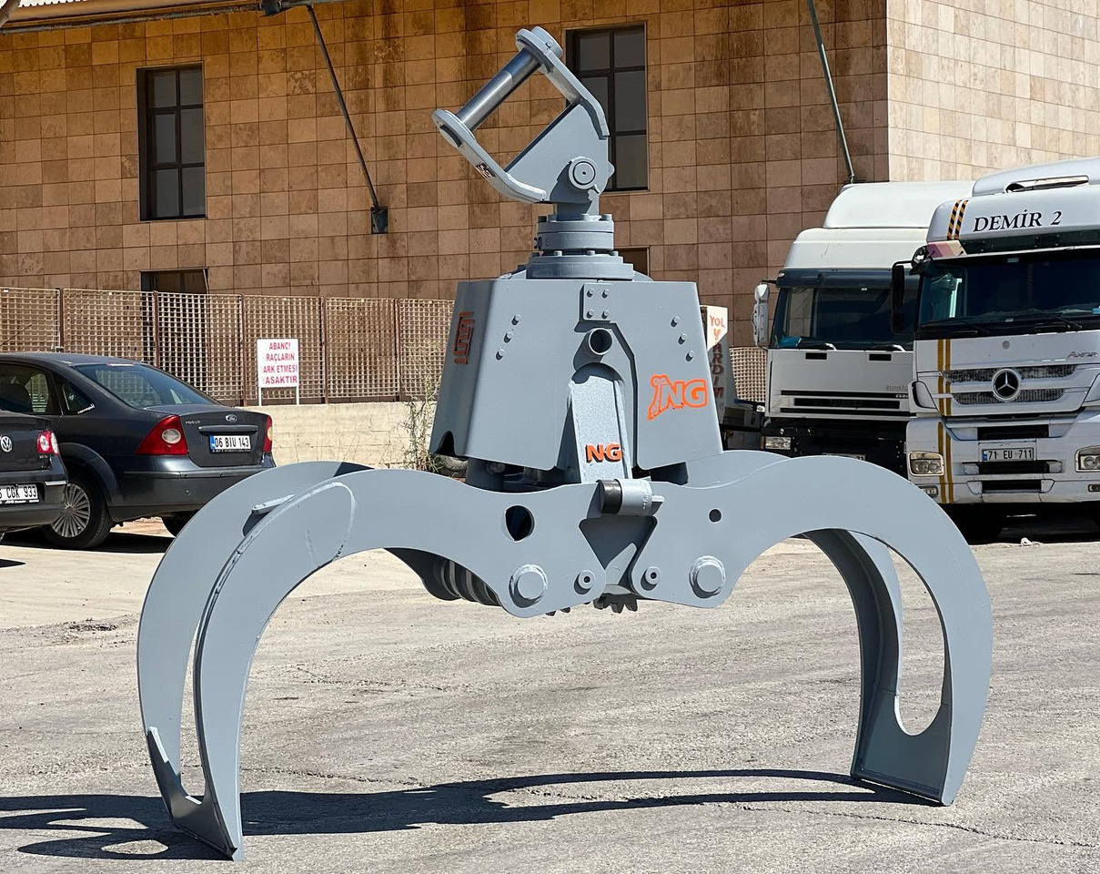 VOLVO ROTATING LOG GRAPPLE / LOG CRACKER - Grapple for Excavator: picture 1 VOLVO ROTATING LOG GRAPPLE / LOG CRACKER - Grapple for Excavator: picture 1