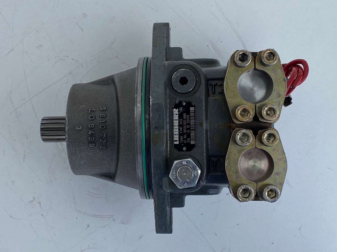 Hydraulic motor for Wheel excavator Liebherr Hydraulikeinbaumotor FMF045, ID-Nr.10132702. A924, LH30C, LH30M, LH35M, LH35MT, LH40C, LH40CP, LH40M, LH40MP, LH50CHR, LH50M, LH50MHR, LH50MT. #33179#: picture 7 Hydraulic motor for Wheel excavator Liebherr Hydraulikeinbaumotor FMF045, ID-Nr.10132702. A924, LH30C, LH30M, LH35M, LH35MT, LH40C, LH40CP, LH40M, LH40MP, LH50CHR, LH50M, LH50MHR, LH50MT. #33179#: picture 7