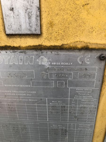 Potain GTMR 336 A - Self-erecting tower crane: picture 4 Potain GTMR 336 A - Self-erecting tower crane: picture 4