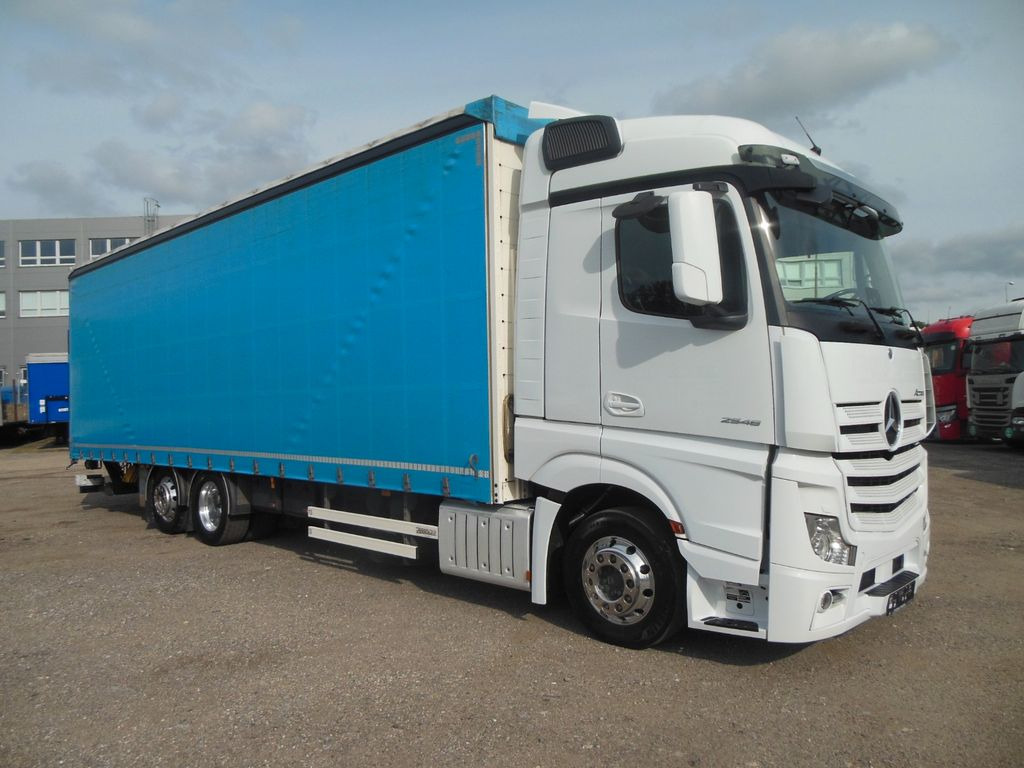 Mercedes-Benz ACTROS 2546, 24 PALETTEN, LBW, ALU FELGEN, TOP!! - Curtainsider truck: picture 2 Mercedes-Benz ACTROS 2546, 24 PALETTEN, LBW, ALU FELGEN, TOP!! - Curtainsider truck: picture 2