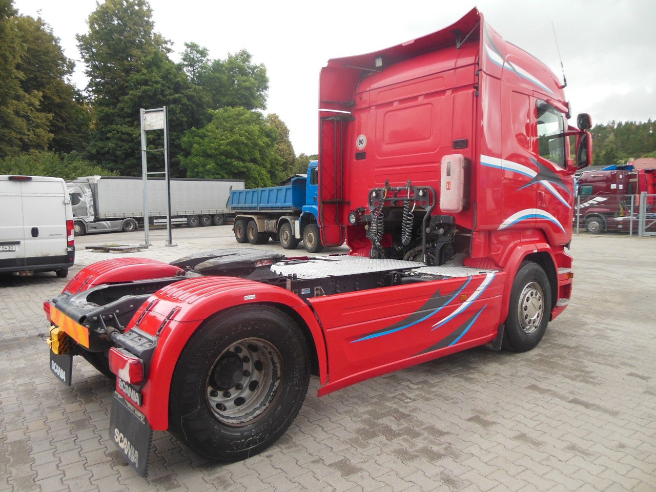 Scania R450, ADR, VOLL LUFT, RETARDER, TOP STAND!!! - Tractor unit: picture 3 Scania R450, ADR, VOLL LUFT, RETARDER, TOP STAND!!! - Tractor unit: picture 3