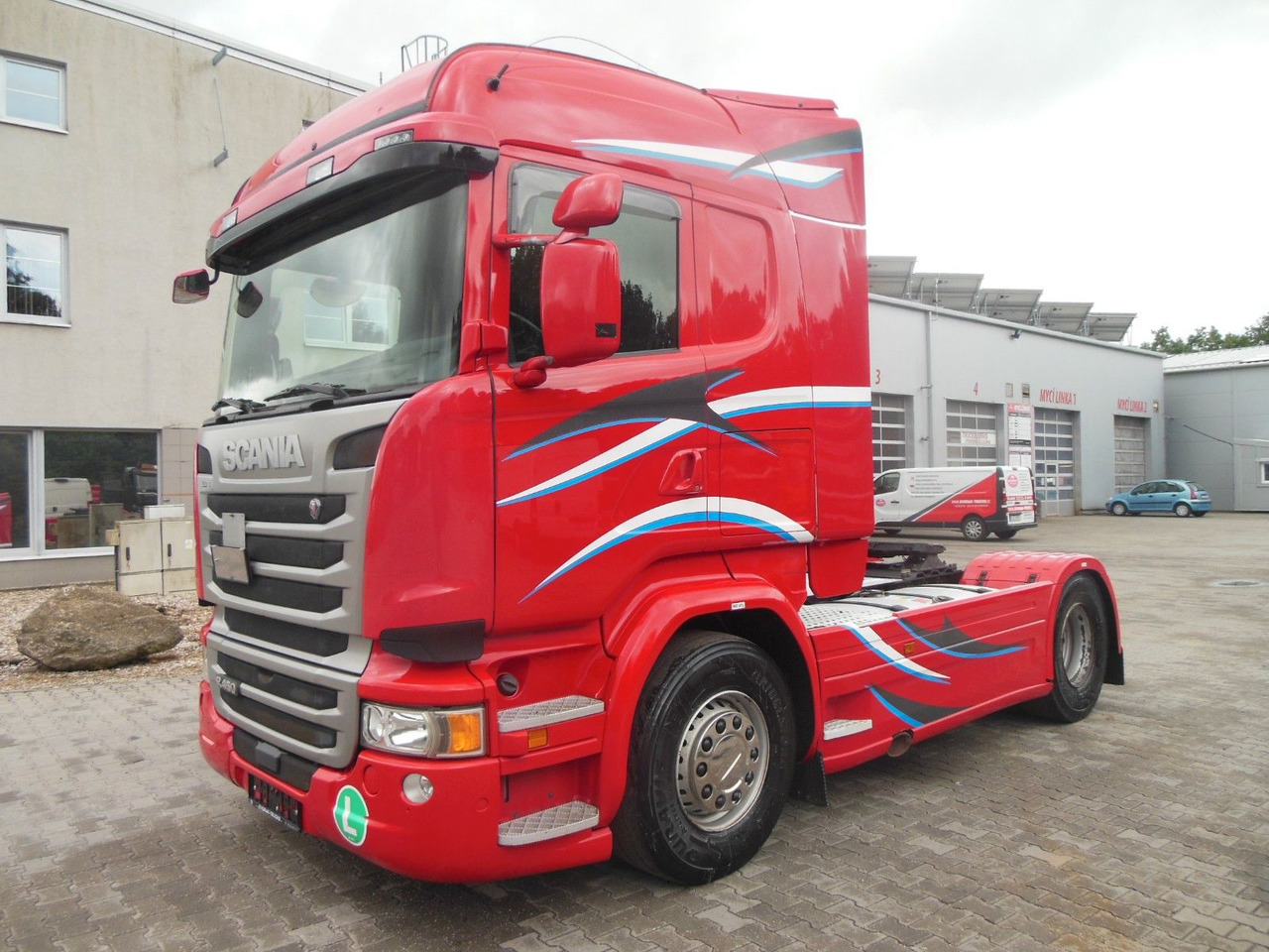 Scania R450, ADR, VOLL LUFT, RETARDER, TOP STAND!!! - Tractor unit: picture 1 Scania R450, ADR, VOLL LUFT, RETARDER, TOP STAND!!! - Tractor unit: picture 1