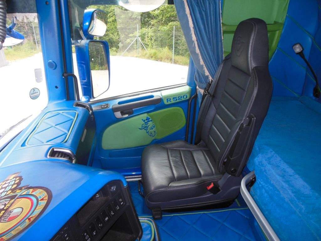 Tractor unit Scania R520, V8, ROSSI, LEDER, TOP!!!: picture 14