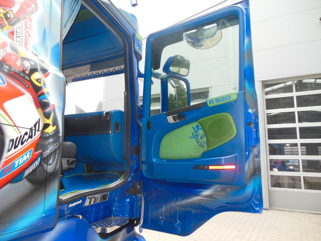 Tractor unit Scania R520, V8, ROSSI, LEDER, TOP!!!: picture 18