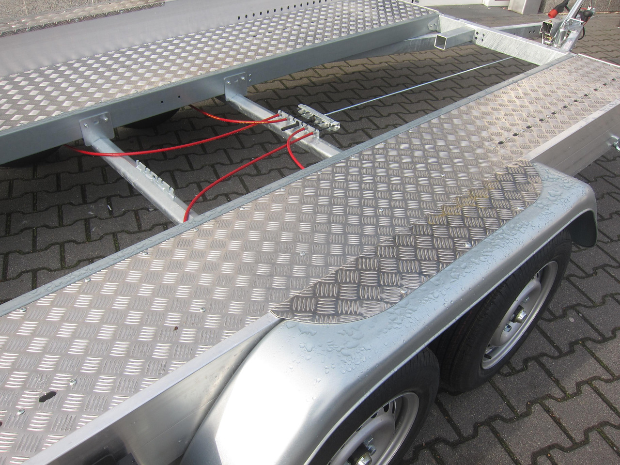 Autotransporter trailer Anssems AMT ECO 2000 light 400x188x18cm (XL) Alurampen 2000kg Wohnmobilanhänger Januar Aktion: picture 9