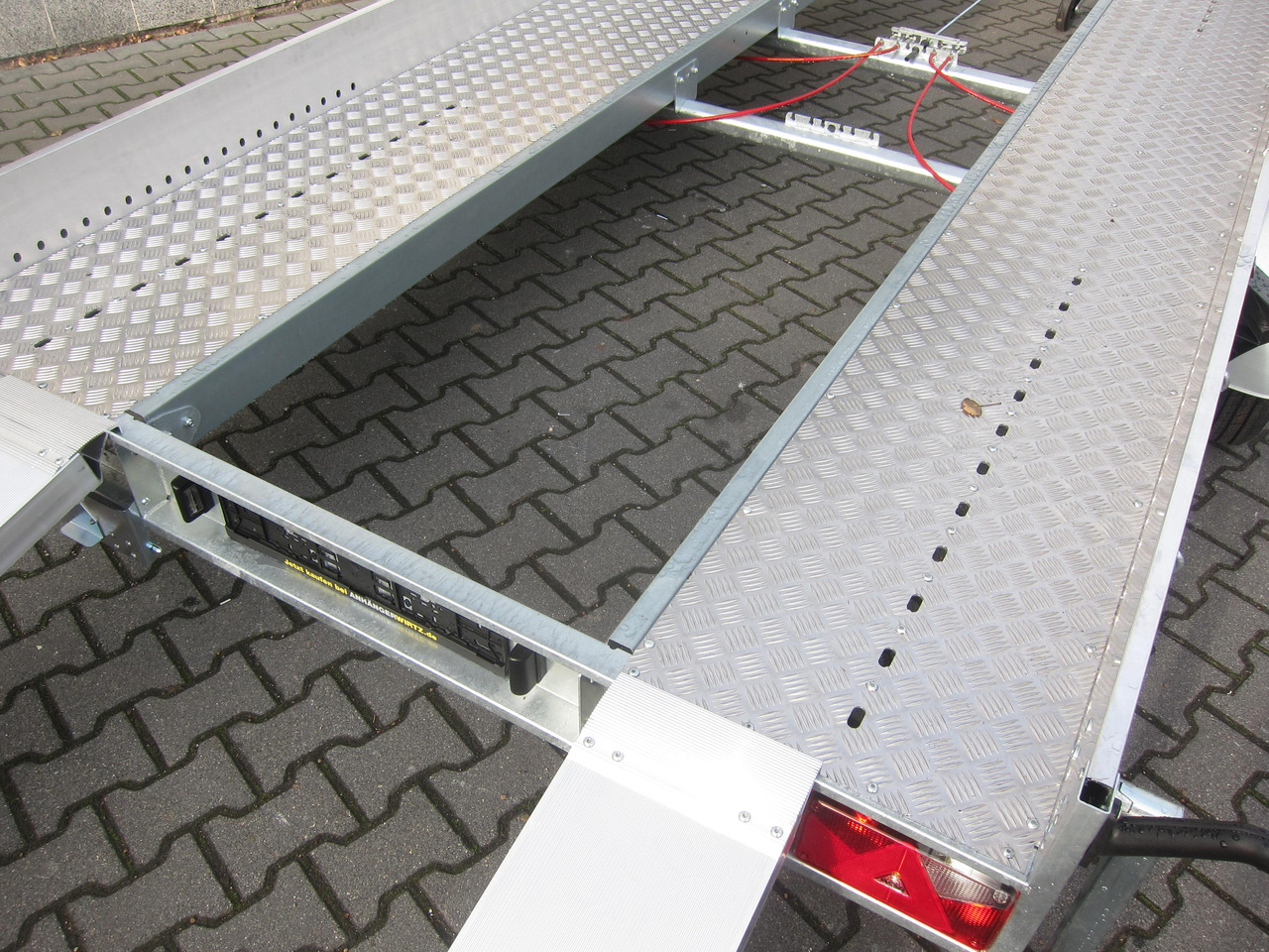 Autotransporter trailer Anssems AMT ECO 2000 light 400x188x18cm (XL) Alurampen 2000kg Wohnmobilanhänger Januar Aktion: picture 11
