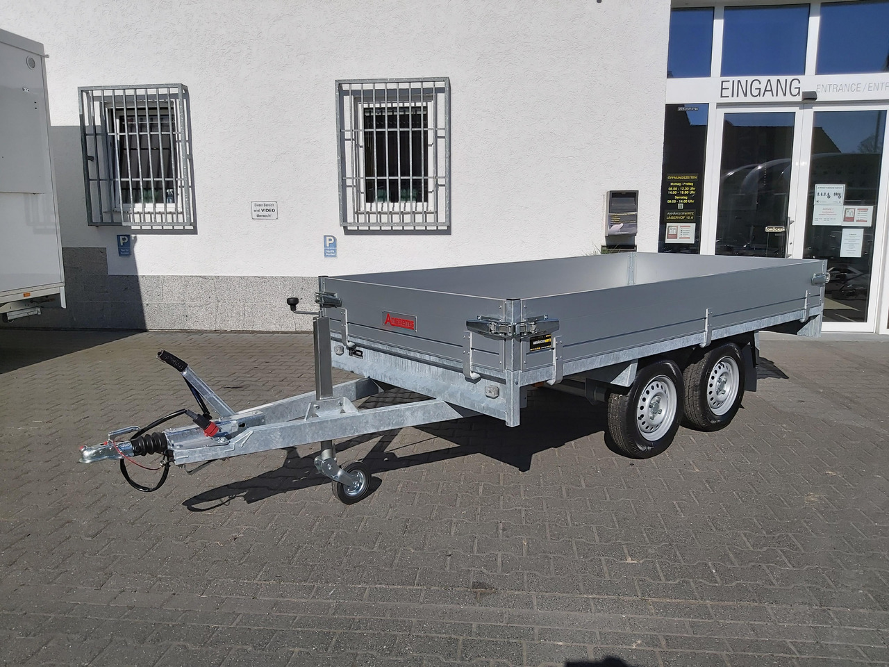 Anssems Hochlader PSX - S 2500 305x153x30cm 180cm Hochplane grau (M) 2500kg Winter AKTION - Curtainsider trailer: picture 5 Anssems Hochlader PSX - S 2500 305x153x30cm 180cm Hochplane grau (M) 2500kg Winter AKTION - Curtainsider trailer: picture 5