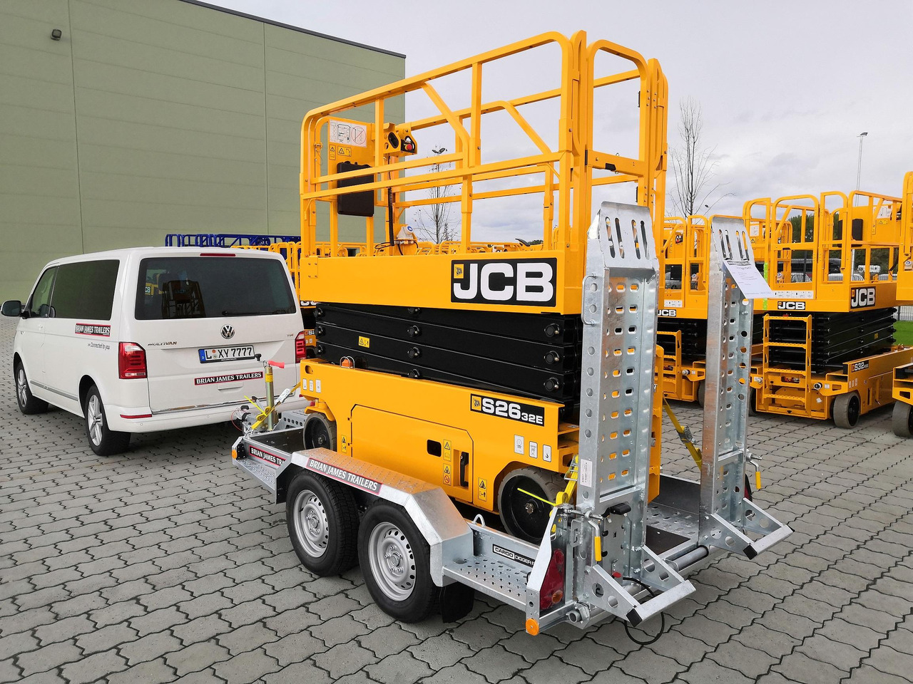 Brian James Digger Plant 543-2813-27 280x130cm Schaufelablage Rampen Reserverad 2700kg Aktion - Plant trailer: picture 4 Brian James Digger Plant 543-2813-27 280x130cm Schaufelablage Rampen Reserverad 2700kg Aktion - Plant trailer: picture 4