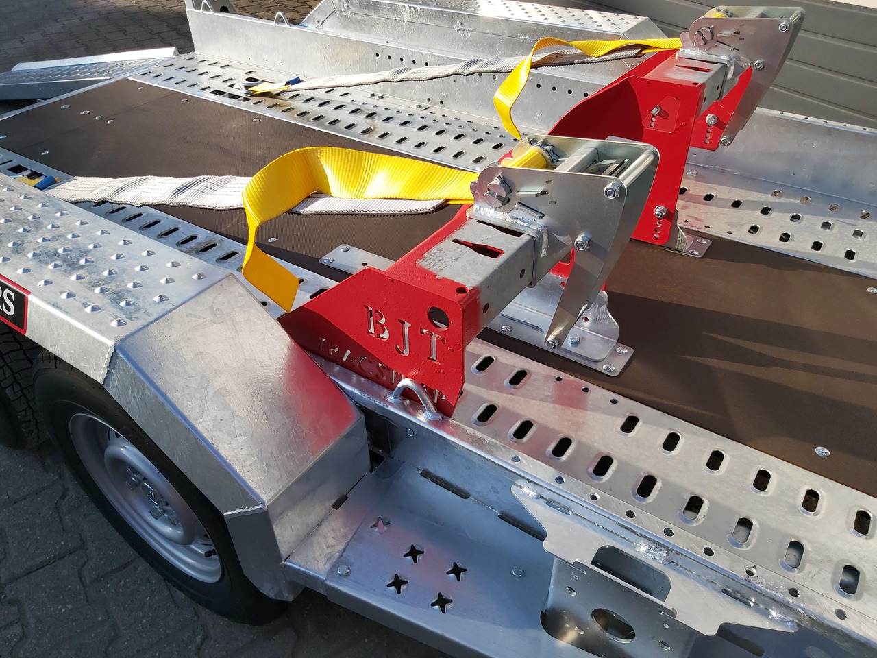 Brian James Digger Plant 543-2813-27 280x130cm Schaufelablage Rampen Trac Strap System 2700kg - Plant trailer: picture 4 Brian James Digger Plant 543-2813-27 280x130cm Schaufelablage Rampen Trac Strap System 2700kg - Plant trailer: picture 4