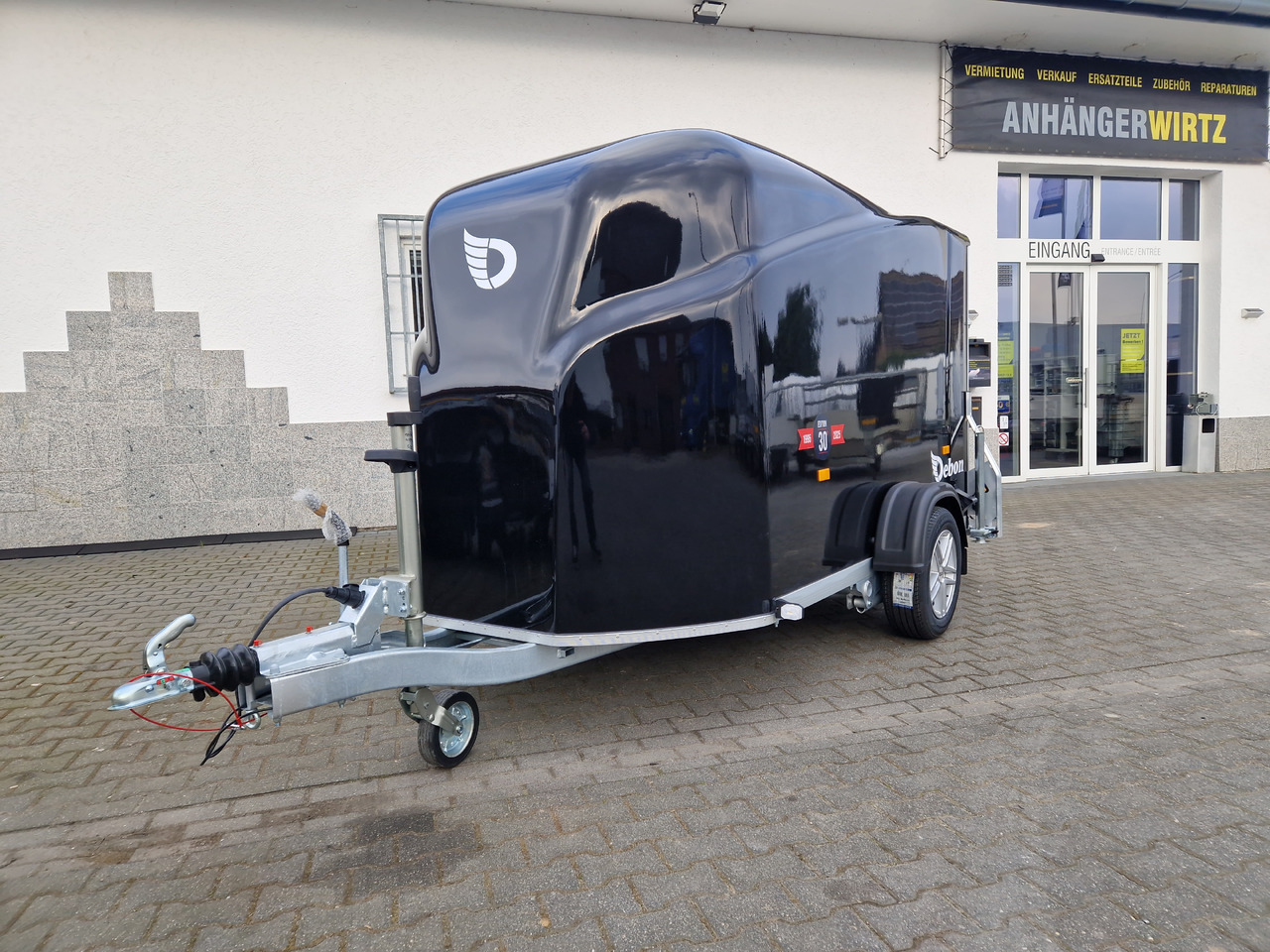 Car trailer Debon Cargo 1300 300x152x168cm black Seitentür Alufelgen silver Pullman II 100km/H 1300kg Modell 25: picture 22