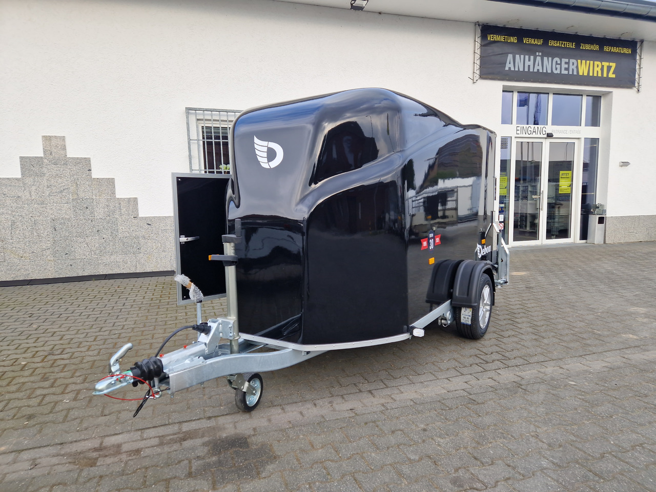 Car trailer Debon Cargo 1300 300x152x168cm black Seitentür Alufelgen silver Pullman II 100km/H 1300kg Modell 25: picture 20