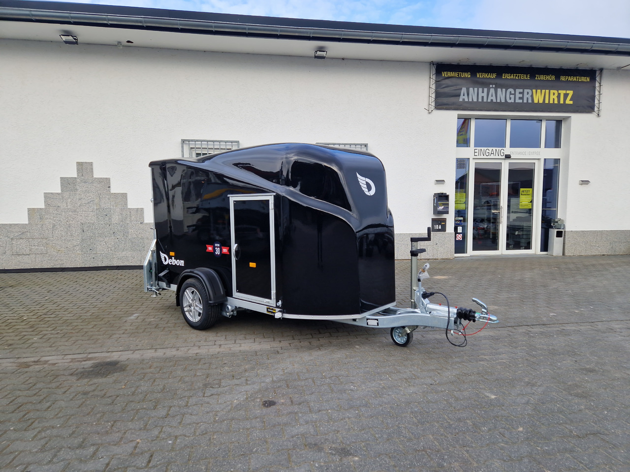 Debon Cargo 1300 300x152x168cm black Seitentür Alufelgen silver Pullman II 100km/H 1300kg Modell 25 - Car trailer: picture 2 Debon Cargo 1300 300x152x168cm black Seitentür Alufelgen silver Pullman II 100km/H 1300kg Modell 25 - Car trailer: picture 2