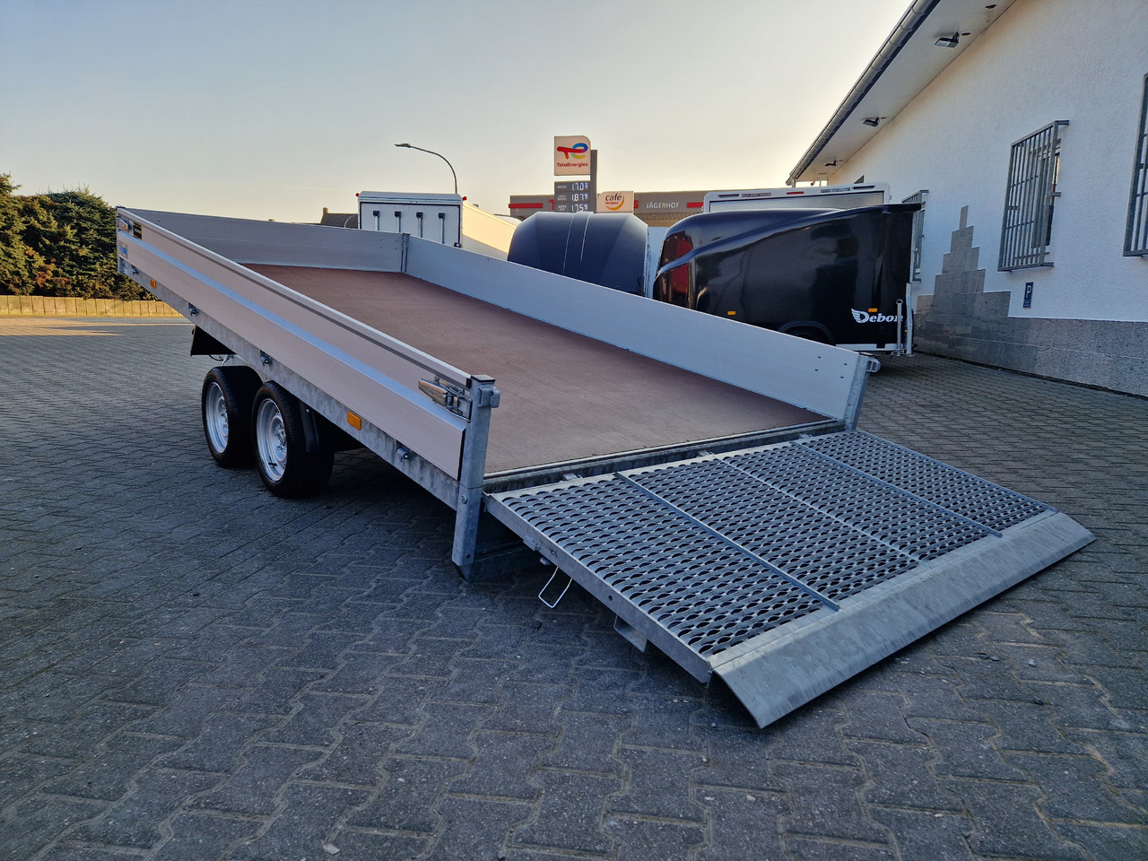 Hapert Indigo HT-2 405x201x30cm ankippbar Heckklappe Seilwinde 3500kg - Plant trailer: picture 3 Hapert Indigo HT-2 405x201x30cm ankippbar Heckklappe Seilwinde 3500kg - Plant trailer: picture 3