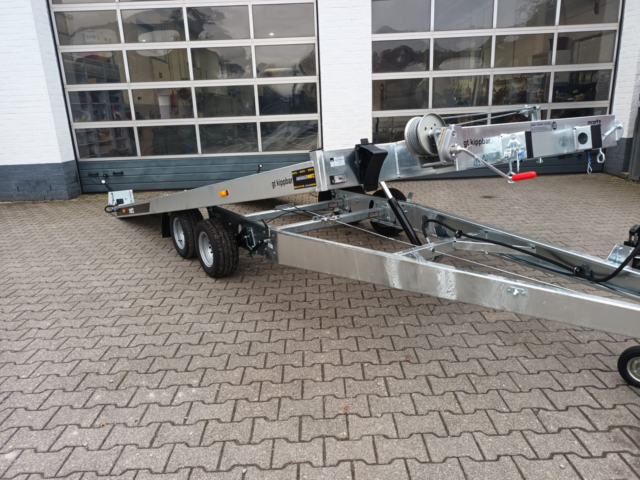 Martz Cartrailer GT KIPP 480/2 3T 480x205cm Profi Lohr Stahl & Aluboden 3000kg 100km/H - Autotransporter trailer: picture 2 Martz Cartrailer GT KIPP 480/2 3T 480x205cm Profi Lohr Stahl & Aluboden 3000kg 100km/H - Autotransporter trailer: picture 2