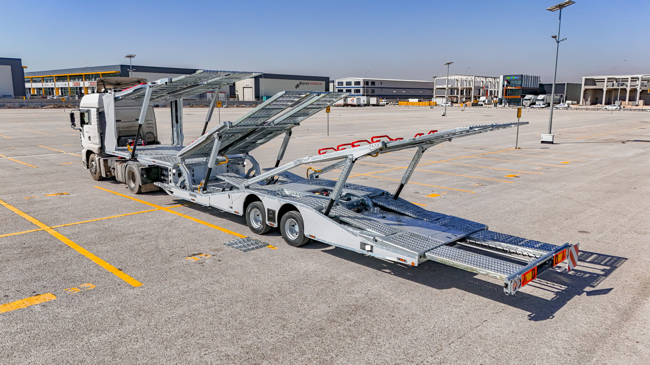 STU 6 Car Carrier Trailer / 2 Axle Car Carrier Trailer - Autotransporter semi-trailer: picture 4 STU 6 Car Carrier Trailer / 2 Axle Car Carrier Trailer - Autotransporter semi-trailer: picture 4