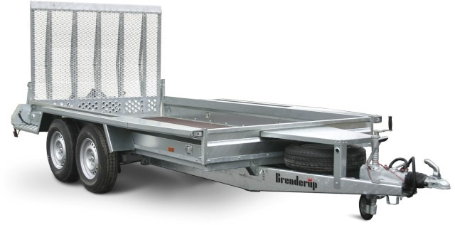 Brenderup Baumaschinentransporter MT3080STB 3000, 3,0 to. 308x152mm - Plant trailer: picture 1 Brenderup Baumaschinentransporter MT3080STB 3000, 3,0 to. 308x152mm - Plant trailer: picture 1
