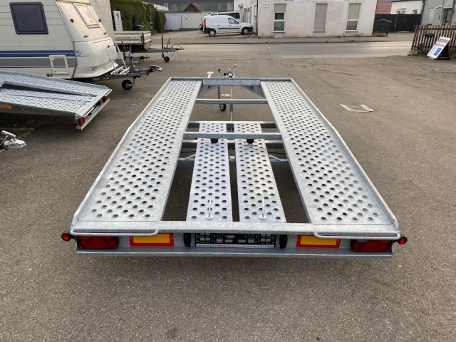 Autotransporter trailer Gala BGG Taurus 4535SL 4550 x 2050 mm, 3,5 to. ZG, 2-Achs: picture 6 Autotransporter trailer Gala BGG Taurus 4535SL 4550 x 2050 mm, 3,5 to. ZG, 2-Achs: picture 6
