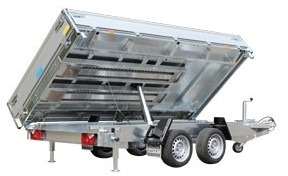Hapert Cobalt 3-Seitenkipper HM-2 Multi Parabel 3350 x 1800 x 300 mm, ZG 3,5 to. - Tipper trailer: picture 1 Hapert Cobalt 3-Seitenkipper HM-2 Multi Parabel 3350 x 1800 x 300 mm, ZG 3,5 to. - Tipper trailer: picture 1