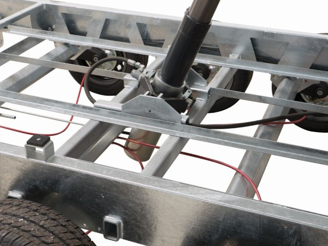 Tipper trailer Humbaur 3-Seitenkipper HTK 2700.31 Alu, 3140 x 1750 x 350 mm, 2,7 to.: picture 8