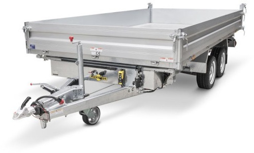 Tipper trailer Humbaur 3-Seitenkipper HTK 2700.31 Alu, 3140 x 1750 x 350 mm, 2,7 to.: picture 6