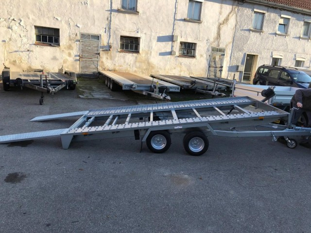Humbaur Autotransportanhänger FTK 274022, 4000 x 2140 x 50 mm, 2,7 to. - Autotransporter trailer: picture 2 Humbaur Autotransportanhänger FTK 274022, 4000 x 2140 x 50 mm, 2,7 to. - Autotransporter trailer: picture 2