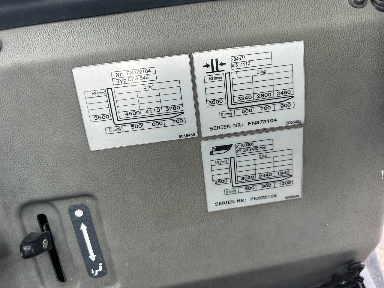 Forklift JUNG JUNGHEINRICH DFG 545: picture 6