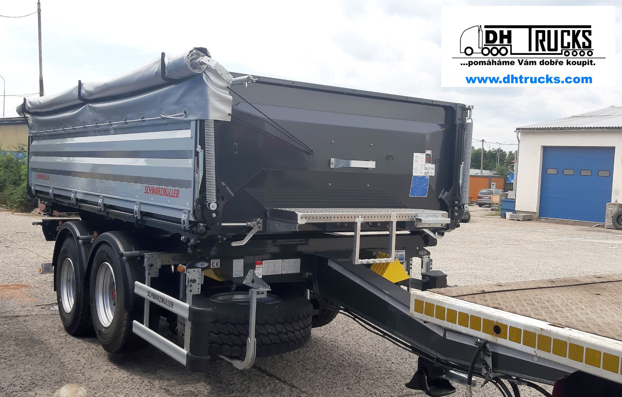 SCHWARZMÜLLER / ZVEDACÍ NÁPRAVA - LIFTACHSE / PLACHTA - PLANE / IHNED - SOFORT - Tipper trailer: picture 4 SCHWARZMÜLLER / ZVEDACÍ NÁPRAVA - LIFTACHSE / PLACHTA - PLANE / IHNED - SOFORT - Tipper trailer: picture 4
