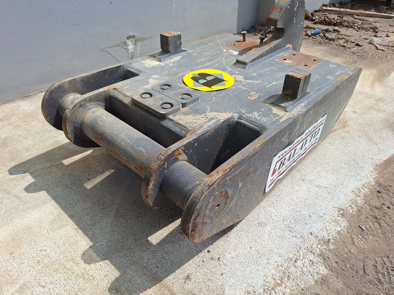 Attachment plate S3 - Quick coupler for Construction machinery: picture 1 Attachment plate S3 - Quick coupler for Construction machinery: picture 1