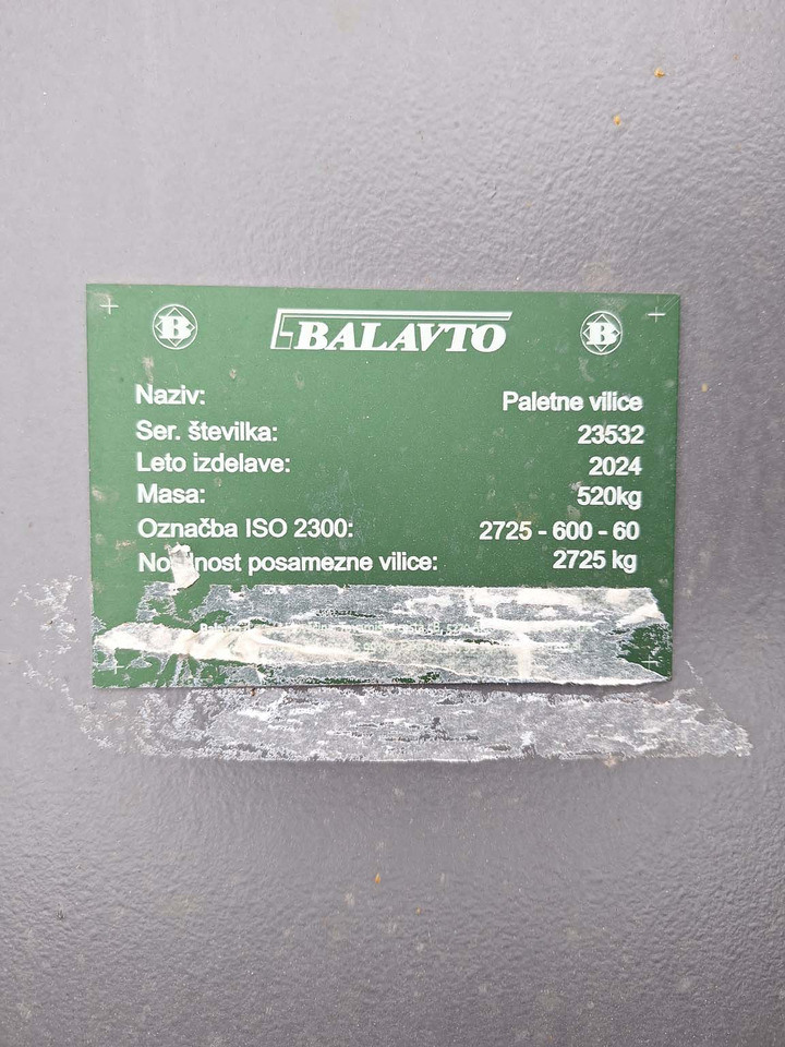 BALAVTO pallet forks 1500 mm - Forks: picture 5 BALAVTO pallet forks 1500 mm - Forks: picture 5