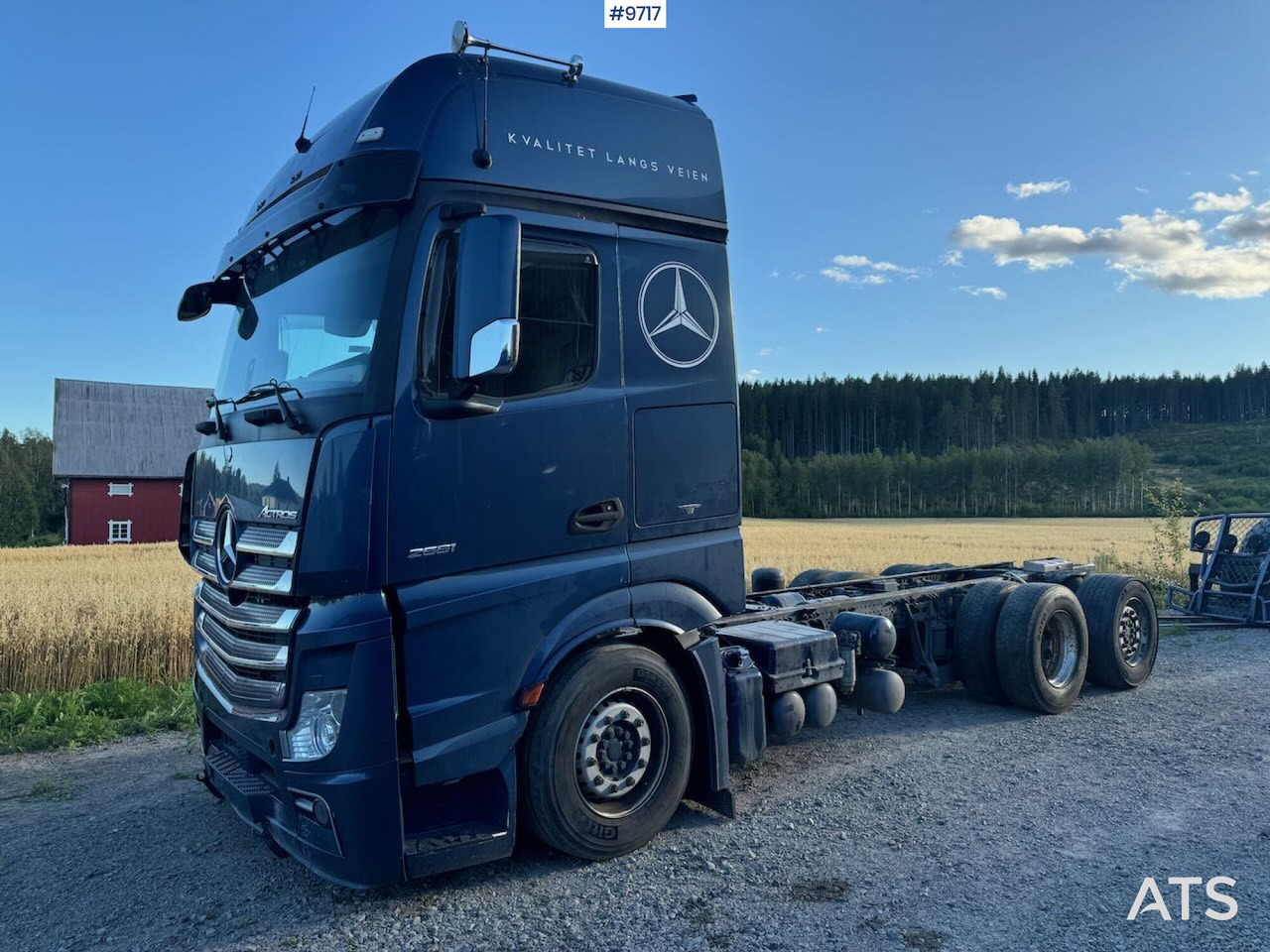 Cab chassis truck ​2014 Mercedes Actros 2551 Chassis. Rep object.: picture 8