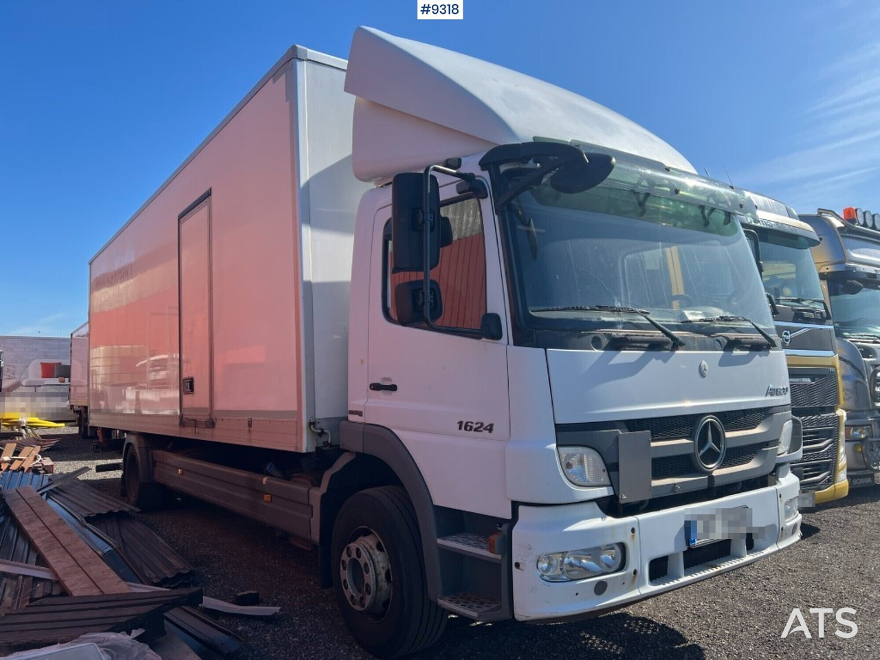 Box Truck Atego - MERCEDES-BENZ 970.27 - Box truck: picture 2 Box Truck Atego - MERCEDES-BENZ 970.27 - Box truck: picture 2